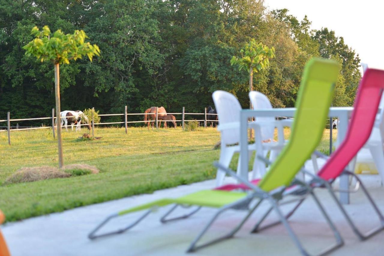 Gite Equestre Domaine Des Crins - Monpazier Capdrot ภายนอก รูปภาพ